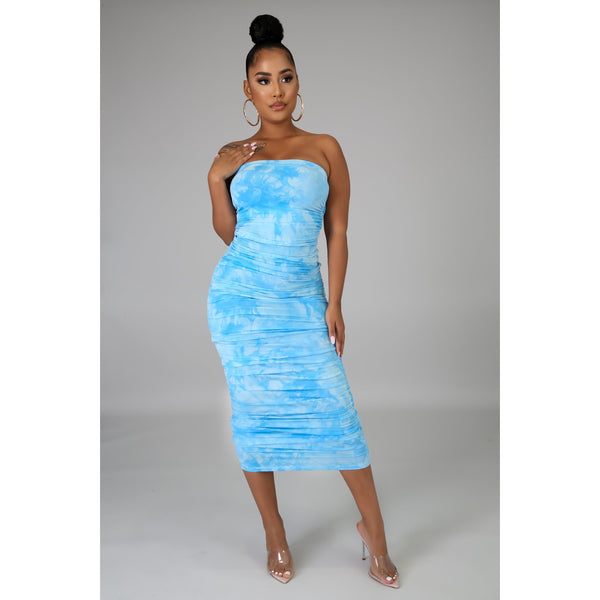 Ocean blues dress