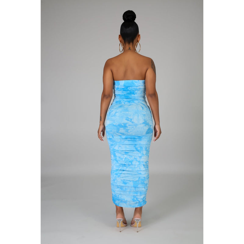 Ocean blues dress