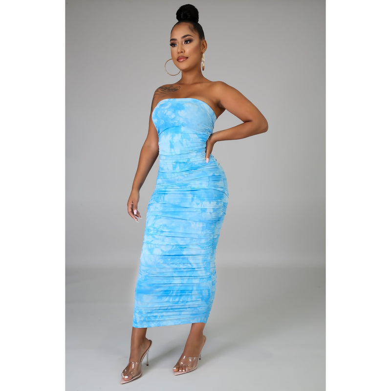 Ocean blues dress